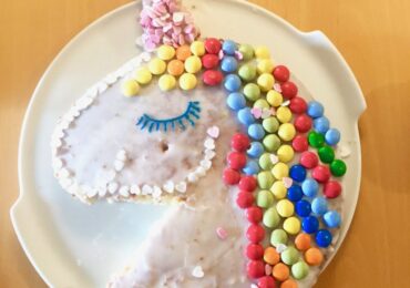 Einhornkuchen für Faule einfach und schnell Familienblog Mama notes